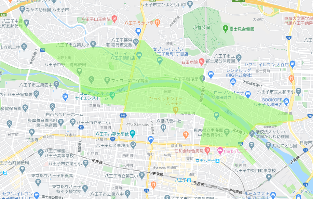 なかの幼稚園 バスコース
