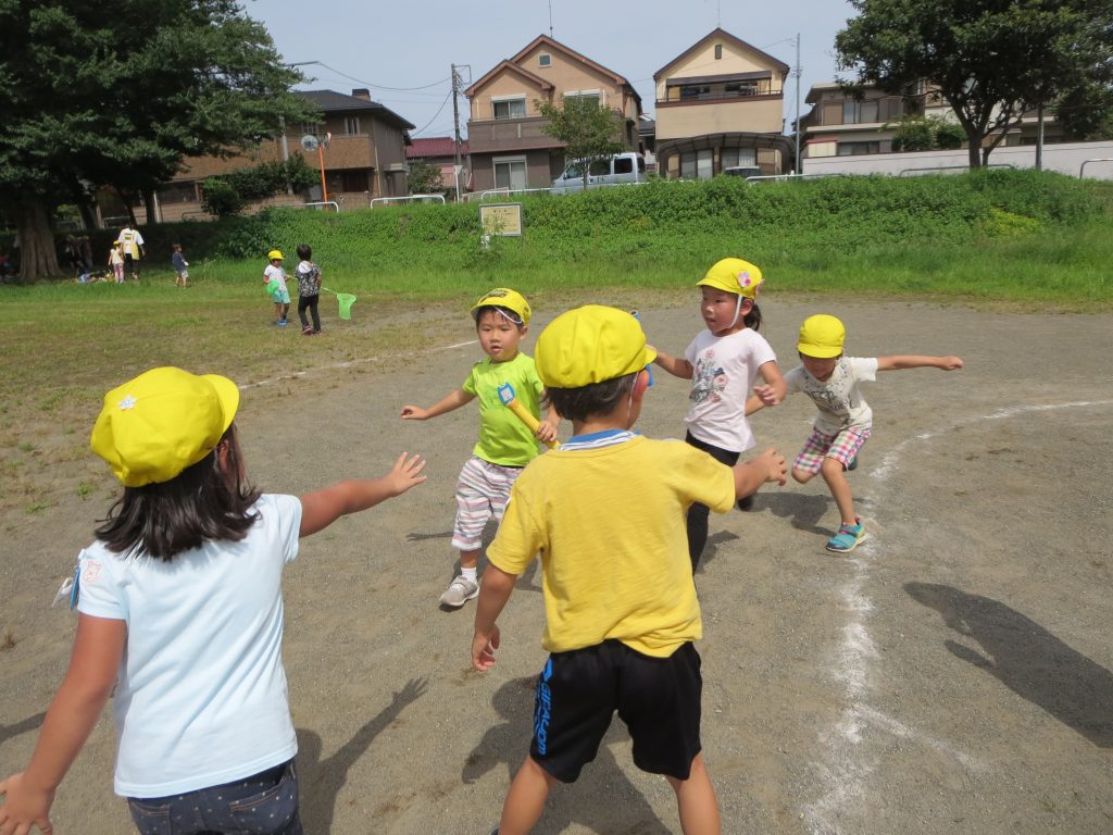 なかの幼稚園　リレー