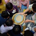 日本伝統の発酵食品「たくあん」もなかの幼稚園では作っちゃいます！